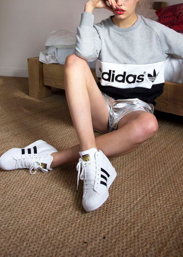 adidas superstar 2 femme style